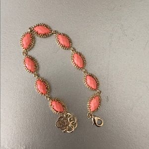 Peach/orange Kendra Scott bracelet